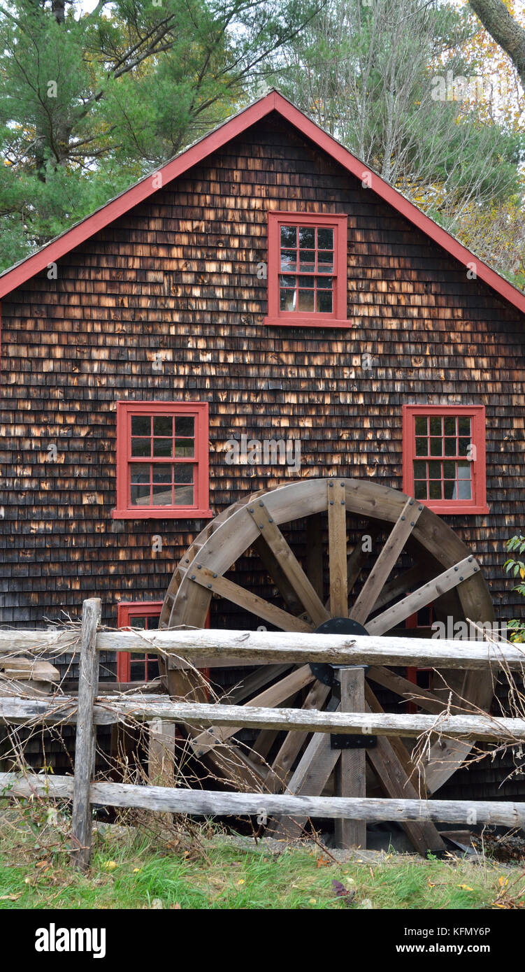 Kingsbury grist mill hires stock photography and images Alamy