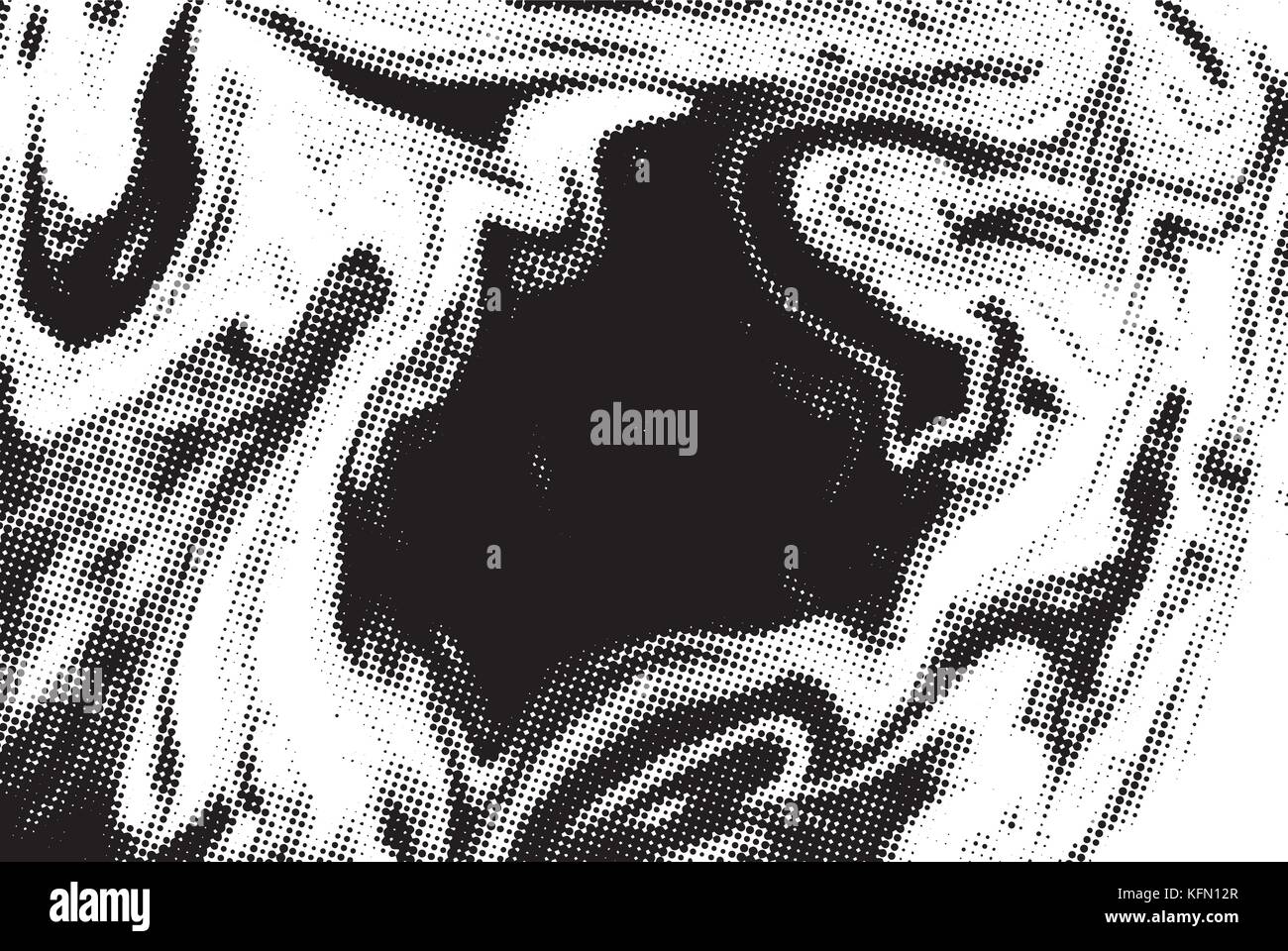 Black and white grunge texture. Abstract halftone background. Vector ...