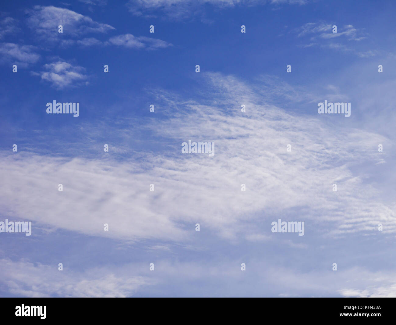 beautiful cloudy blue sky background Stock Photo - Alamy