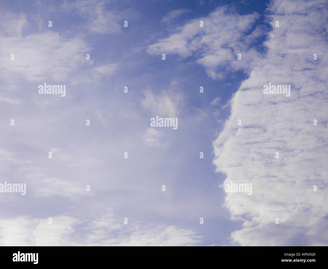beautiful cloudy blue sky background Stock Photo - Alamy