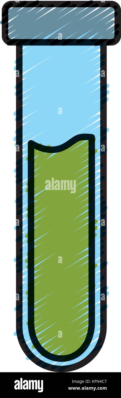 Test tube medical flask Stock Vector Image & Art - Alamy
