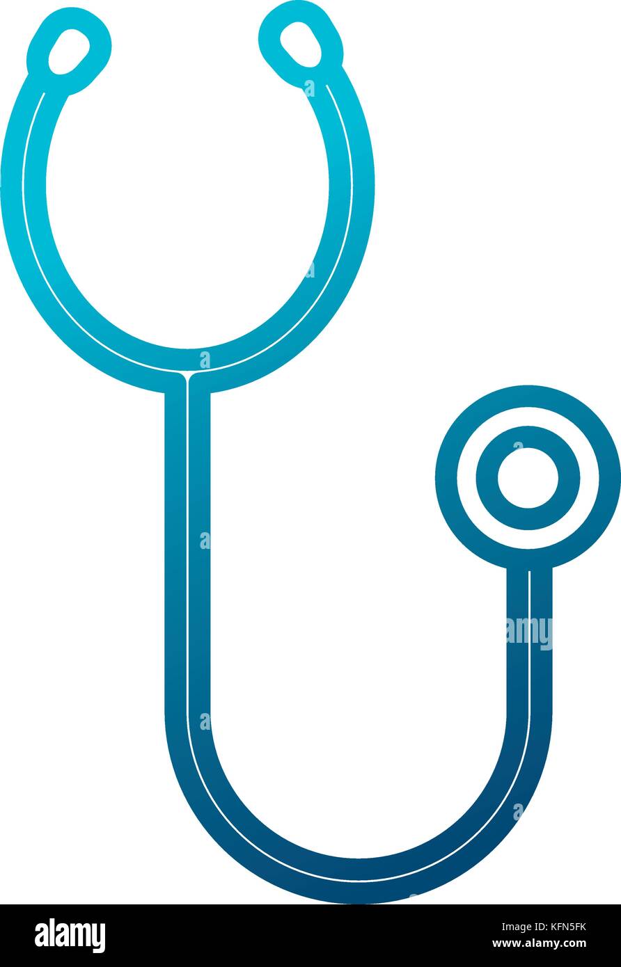 Stethoscope medical tool Stock Vector Image & Art - Alamy