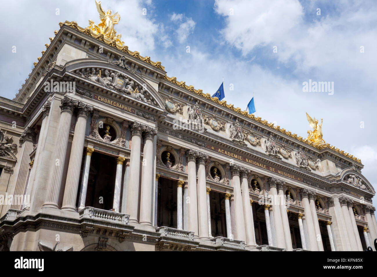 The Palais Garnier, or Paris Opera House, Paris, 2017. Stock Photo