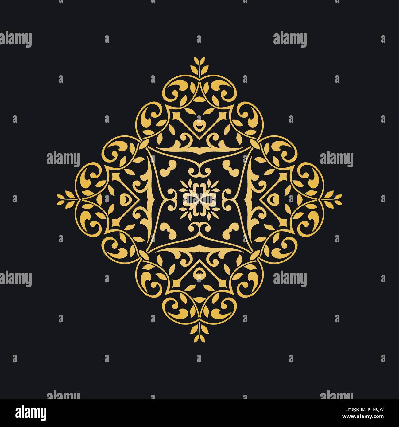Floral ornamental border hi-res stock photography and images - Alamy