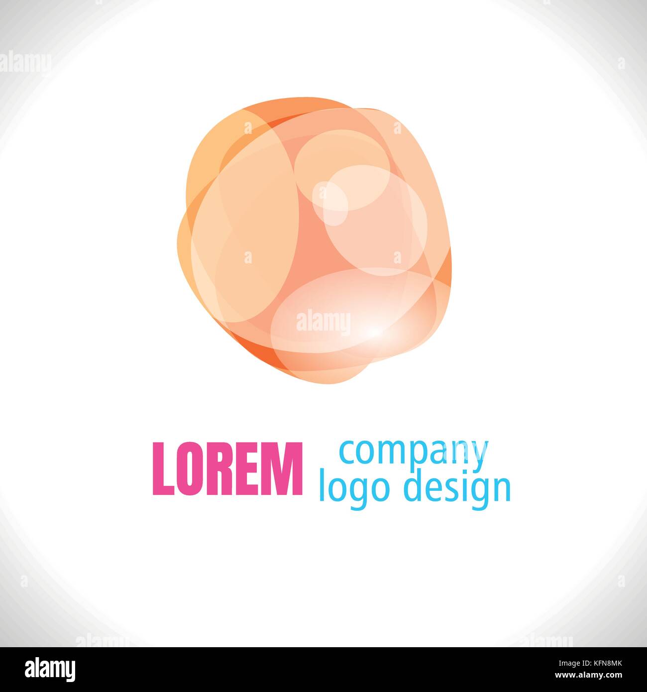 Abstract vector background. Color company logo design Stock Vector ...