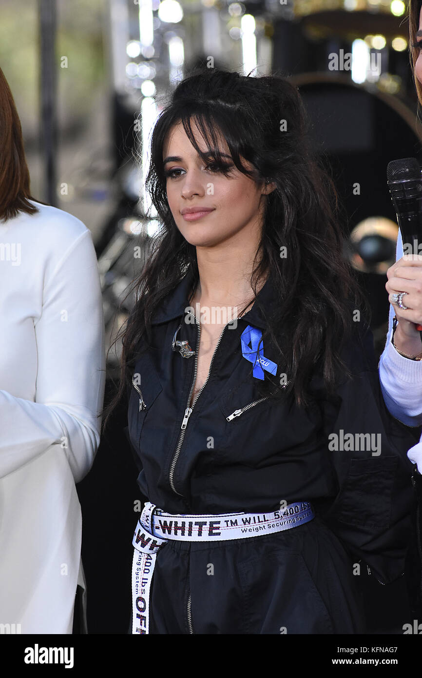 Camila Cabello performing live on NBC's 'Today' show Featuring: Camila