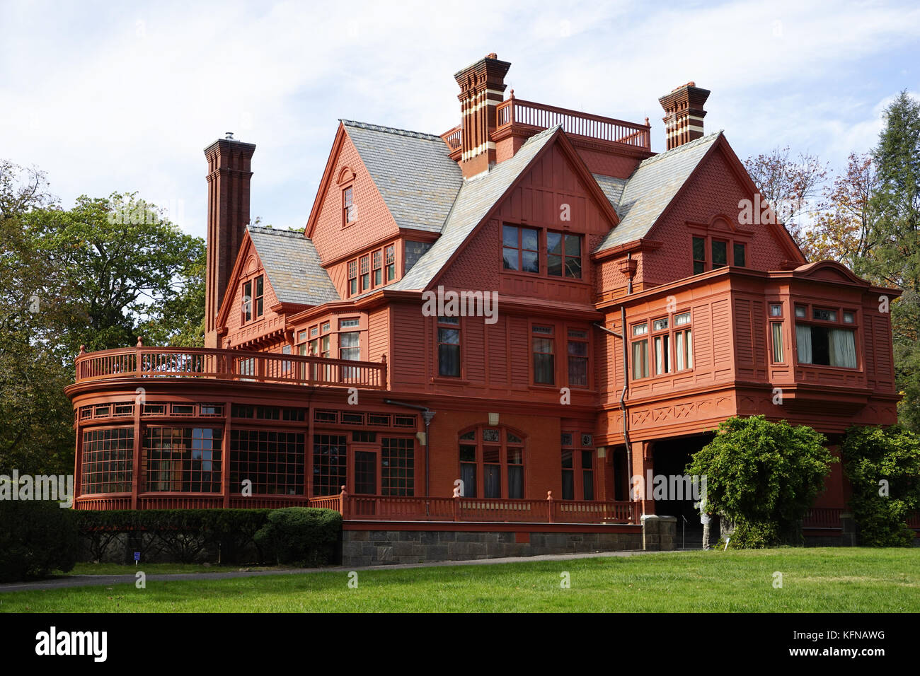 Glenmont Estate of Thomas Edison's Home in Liewellyn Park at West