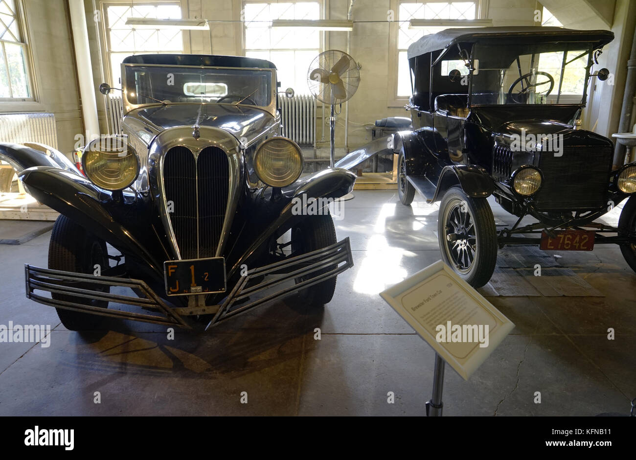 Car garage in Glenmont Estate of Thomas Edison's home.Thomas Edison