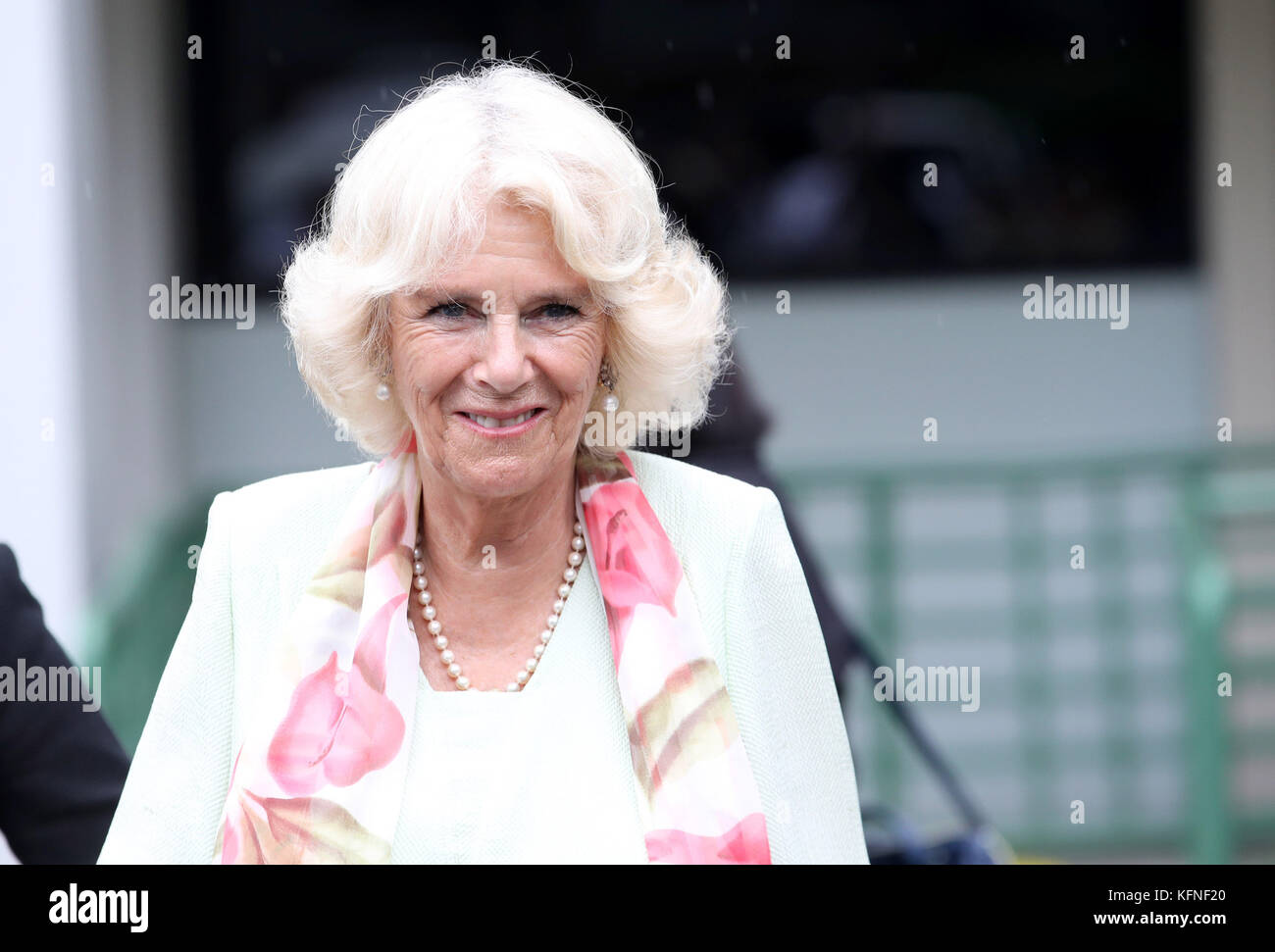 The Duchess of Cornwall attends a Commonwealth Literacy event at