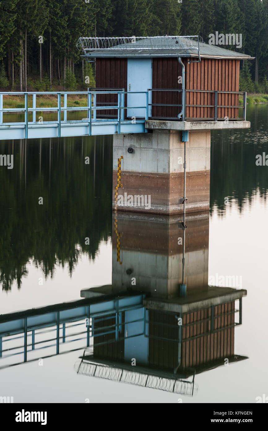 Talsperre Kiliansteich im Harz Stock Photo - Alamy