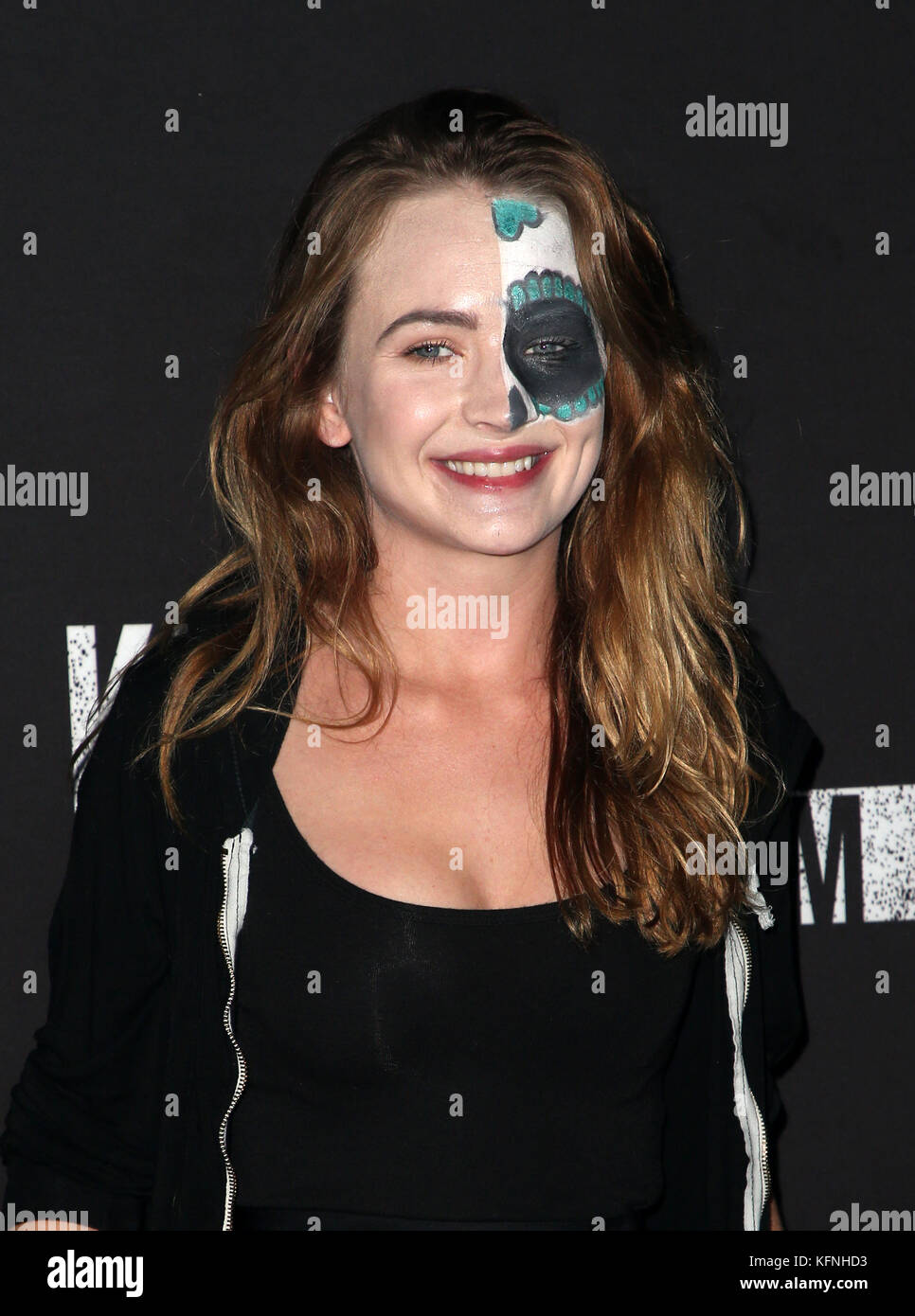 Knott's Scary Farm and Instagram's Celebrity Night Featuring: Britt