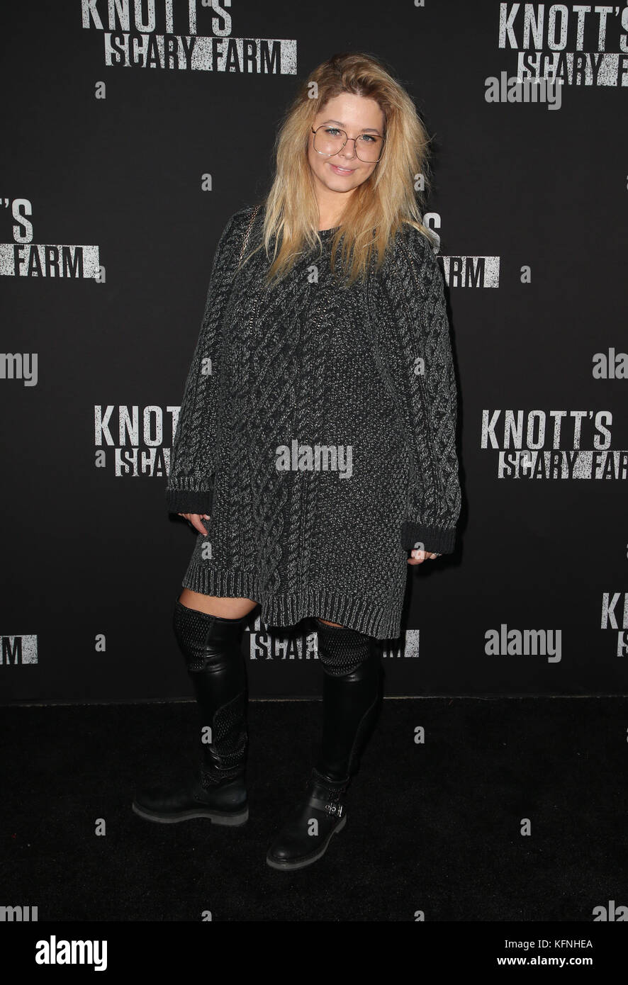 Knott's Scary Farm and Instagram's Celebrity Night Featuring: Sasha