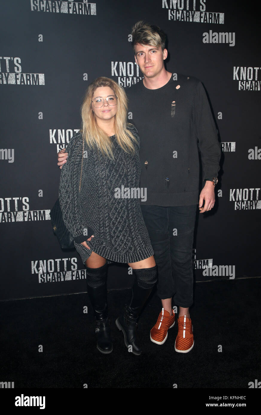 Knott's Scary Farm and Instagram's Celebrity Night Featuring: Sasha