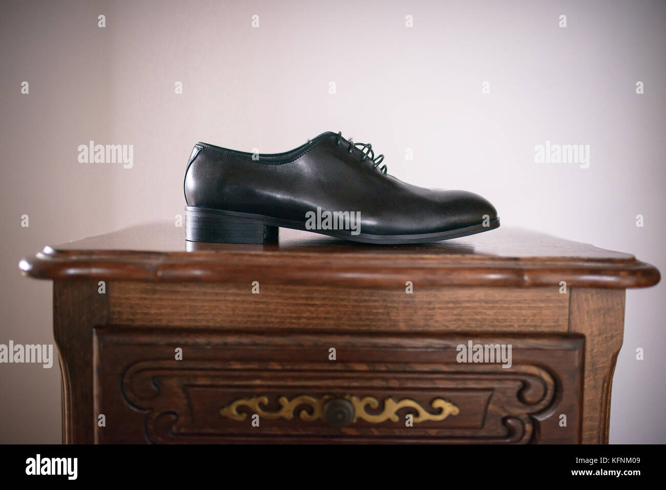 Old Fashioned Footwear Stock Photos &amp; Old Fashioned