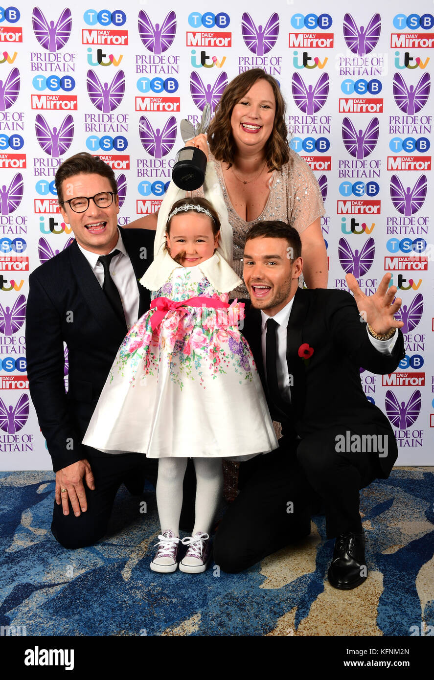 Liam Payne With His Family