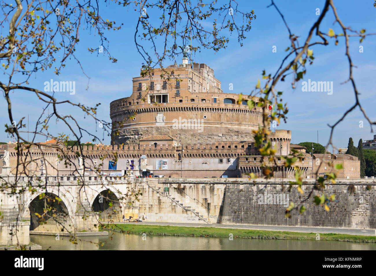 Hadrians tomb hi-res stock photography and images - Alamy