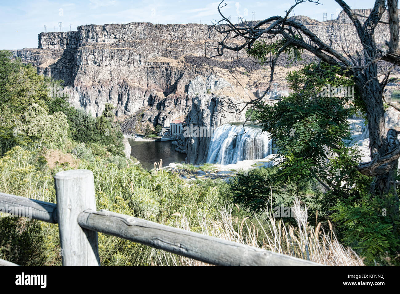 Shoshone Falls in Twin Falls, Idaho Stock Photo