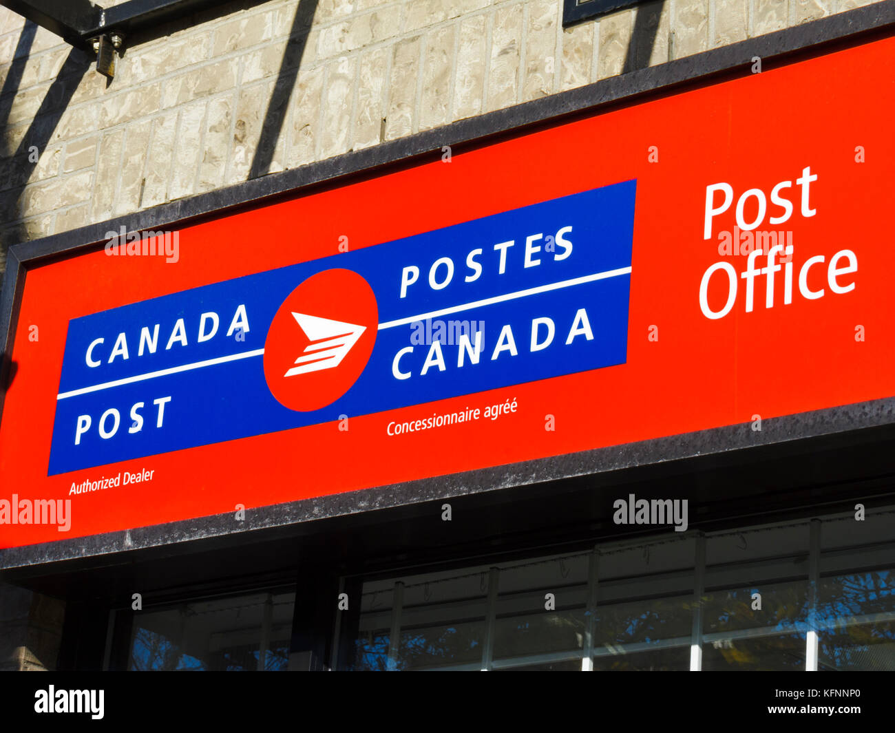 Canada Post post office Stock Photo Alamy
