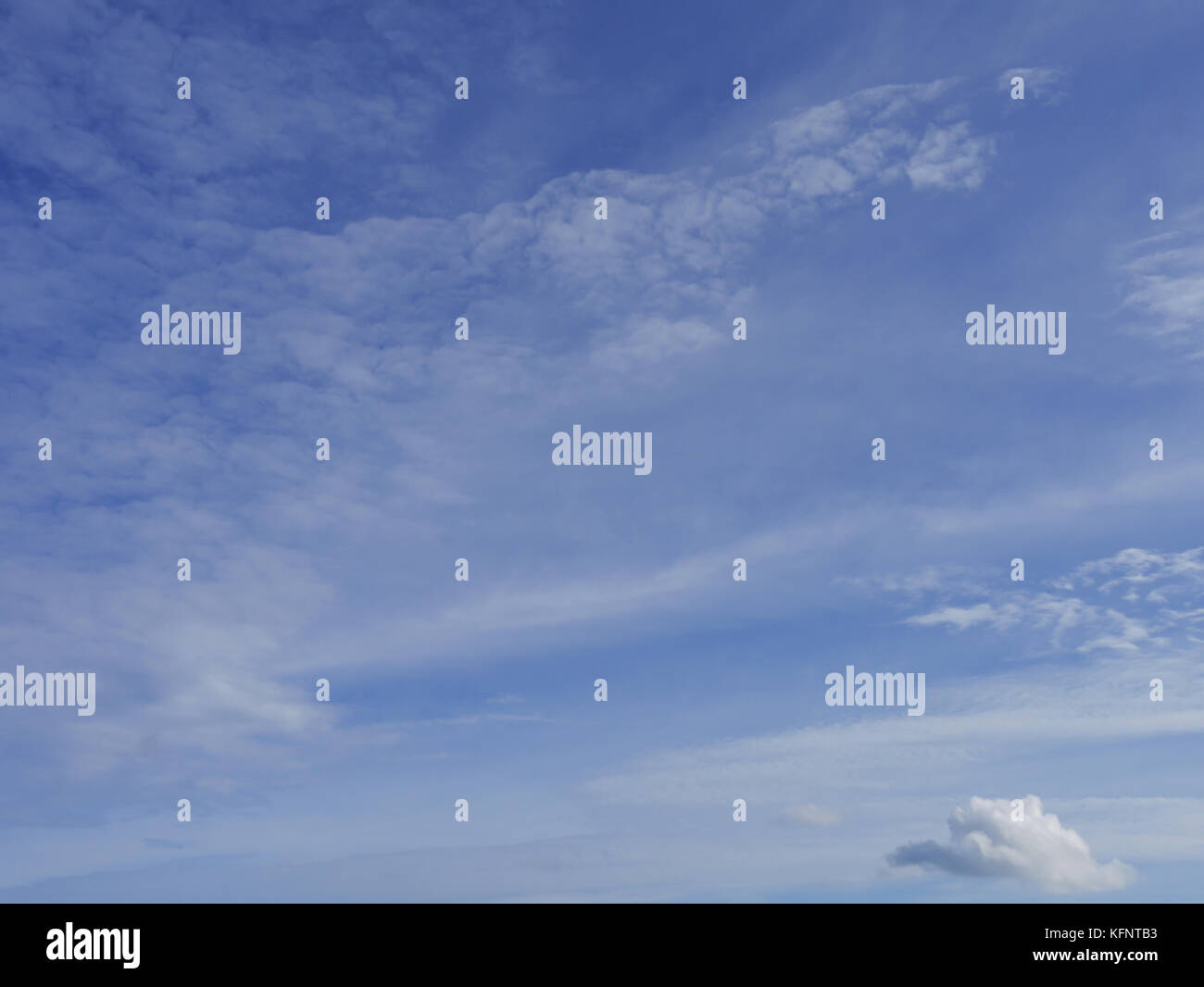 beautiful cloudy blue sky background Stock Photo - Alamy