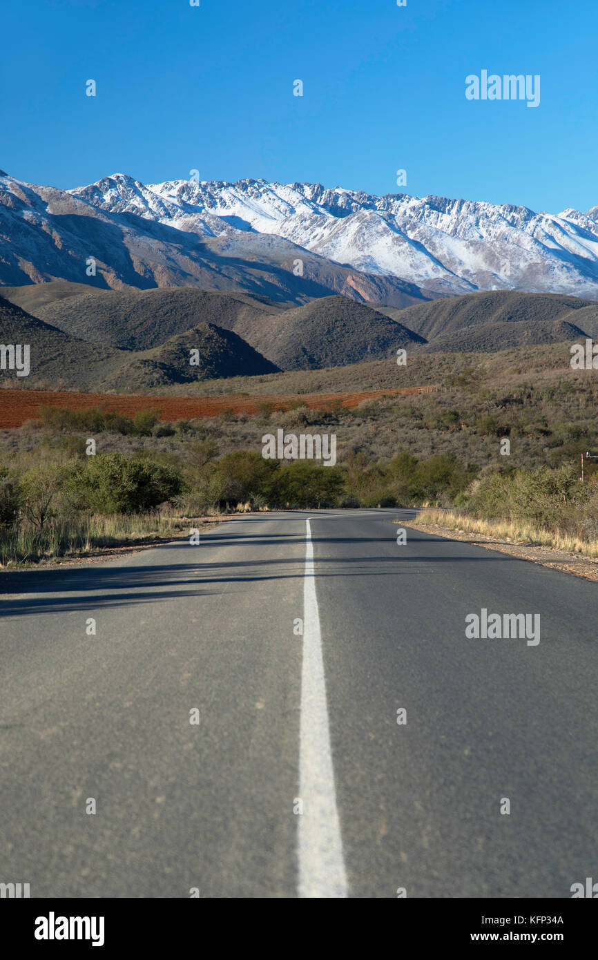 Swartberg Mountains, Oudtshoorn, Western Cape, South Africa Stock Photo