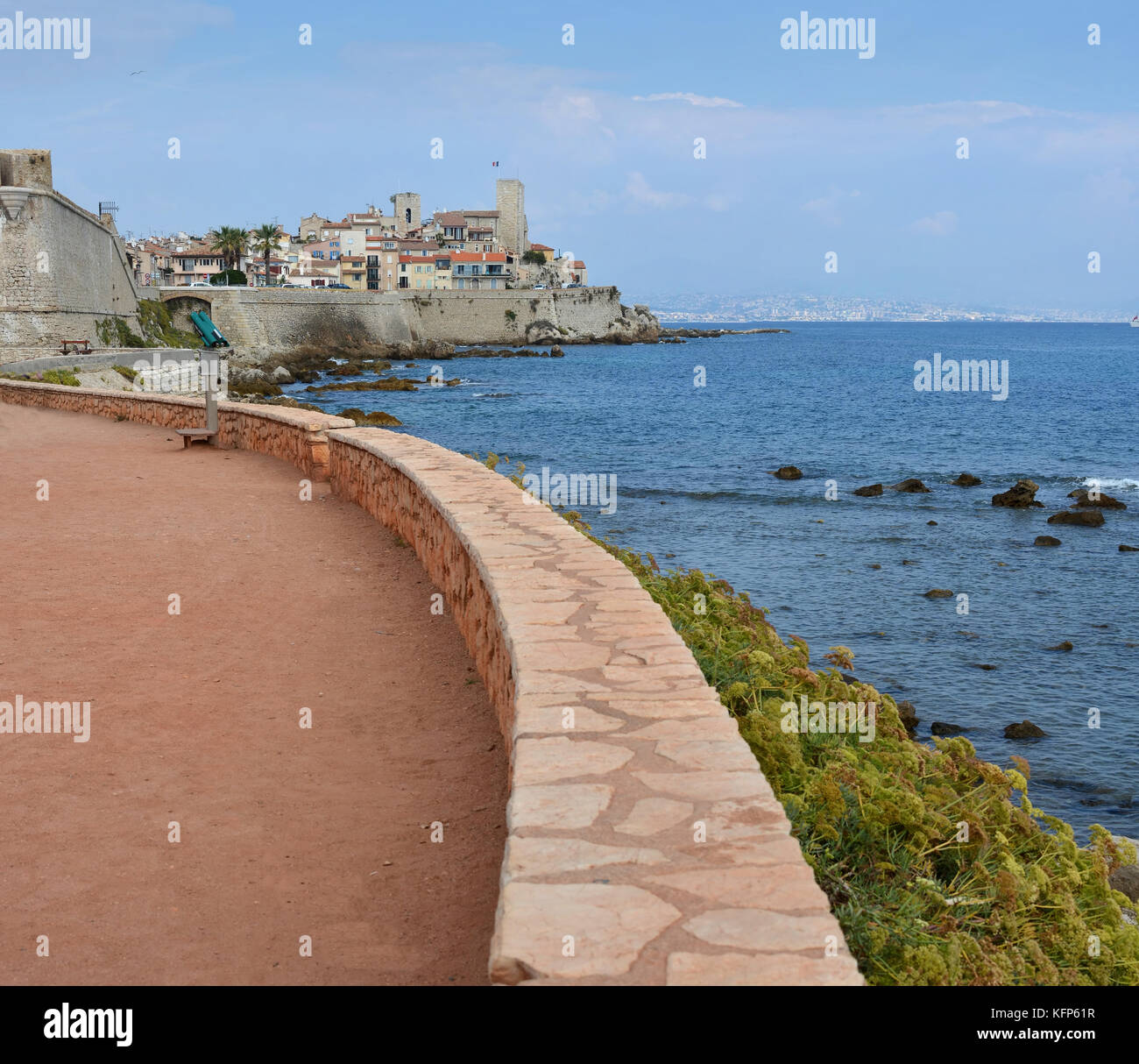 Antibes Promenade, Old Town, Museum and Wall fortifications, Cote d