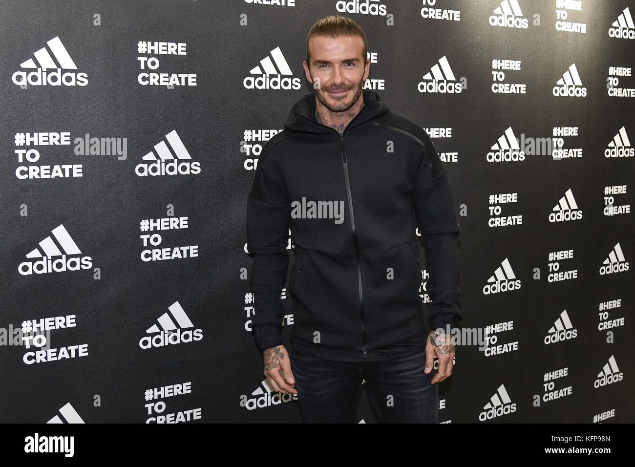 David opens the largest Adidas store in Italy Featuring: David Beckham Where: Milan, ME, Italy When: 29 Sep Credit: IPA/WENN.com **Only available for publication in UK, USA, Germany, Austria, Switzerland**