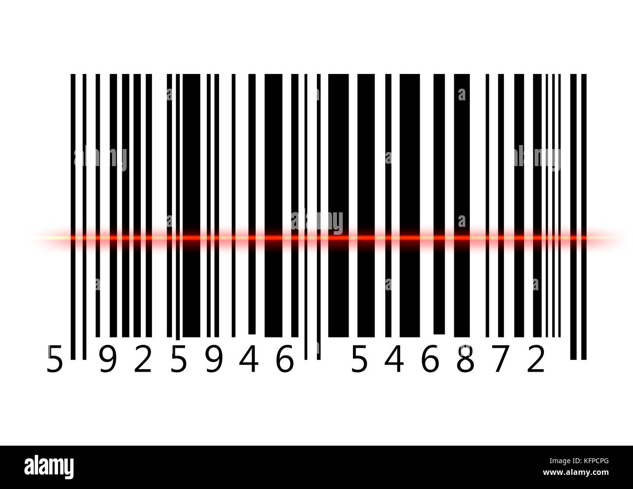 Computer Generated Bar Code Bar Code , computer generated image. Rendered image Stock Photo - Alamy