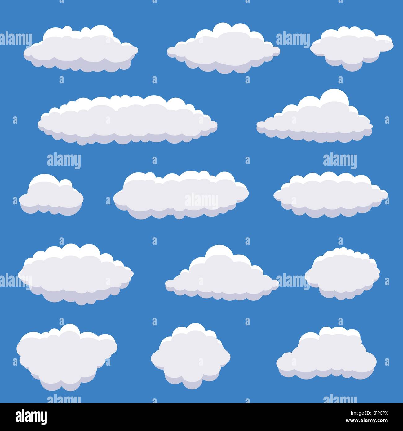 Cartoon clouds hi-res stock photography and images - Alamy