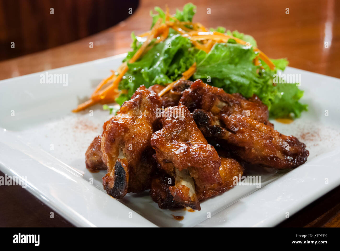 Chicken wings Stock Photo