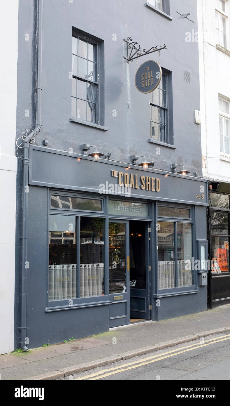 The Coal Shed steak restaurant in Brighton UK Stock Photo