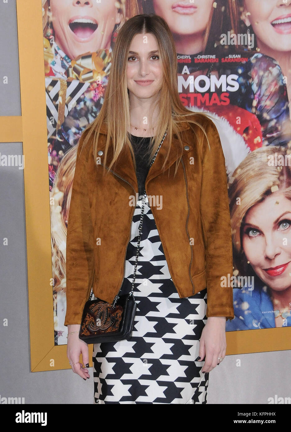 Westwood, CA, USA. 30th Oct, 2017. Whitney Port. ''A Bad Moms Christmas'' Los Angeles Premiere held at Regency Village Theater in Westwood. Credit: Birdie Thompson/AdMedia/ZUMA Wire/Alamy Live News Stock Photo