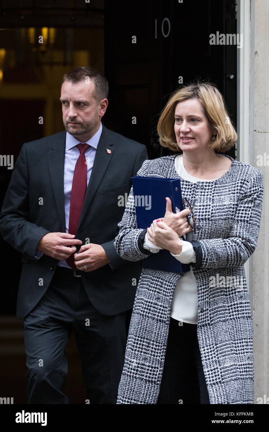 Home Secretary Amber Rudd Leaving 10 Downing Street High Resolution ...