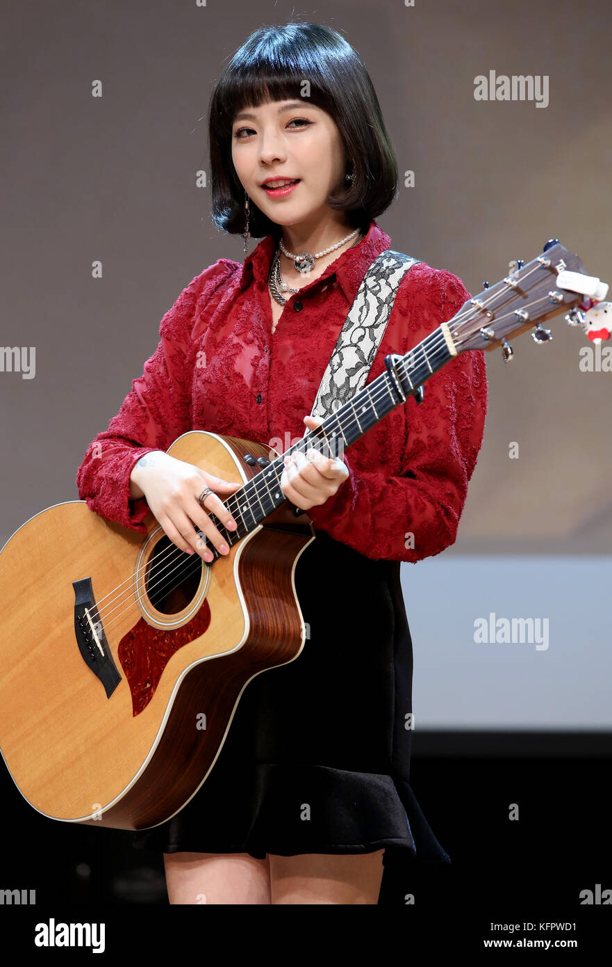 Junel Singer 01st Nov, 2017. S. Korean singer-song writer Juniel South Korean singer ...