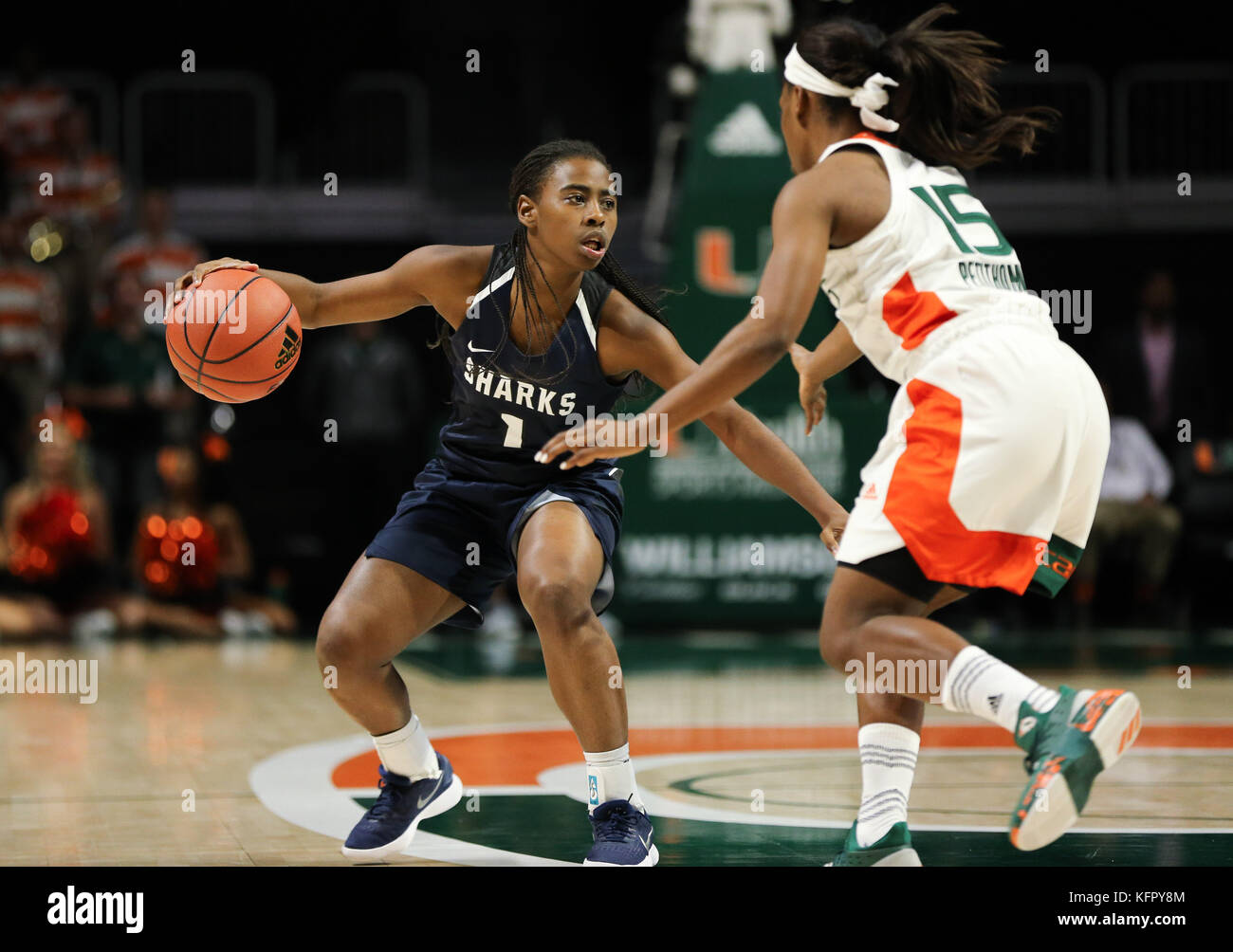 Coral Gables, Florida, USA. 31st Oct, 2017. Nova Southeastern Sharks