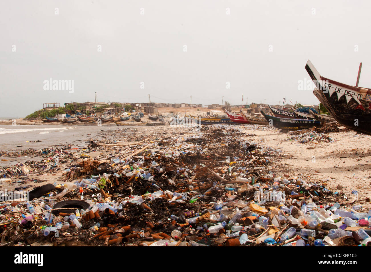 Coco beach in Accra, Ghana Stock Photo Alamy