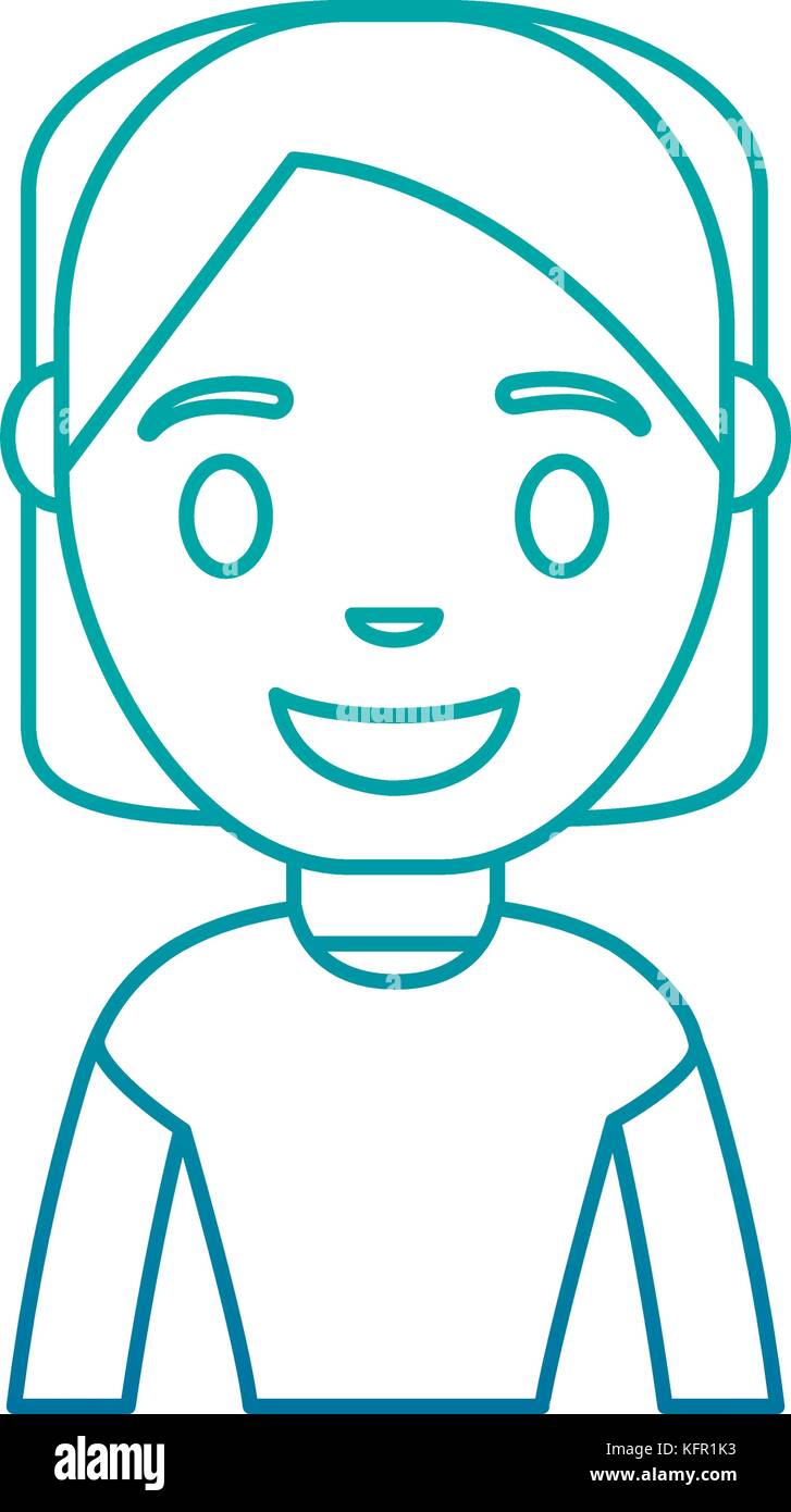 cartoon woman icon Stock Vector Image & Art - Alamy