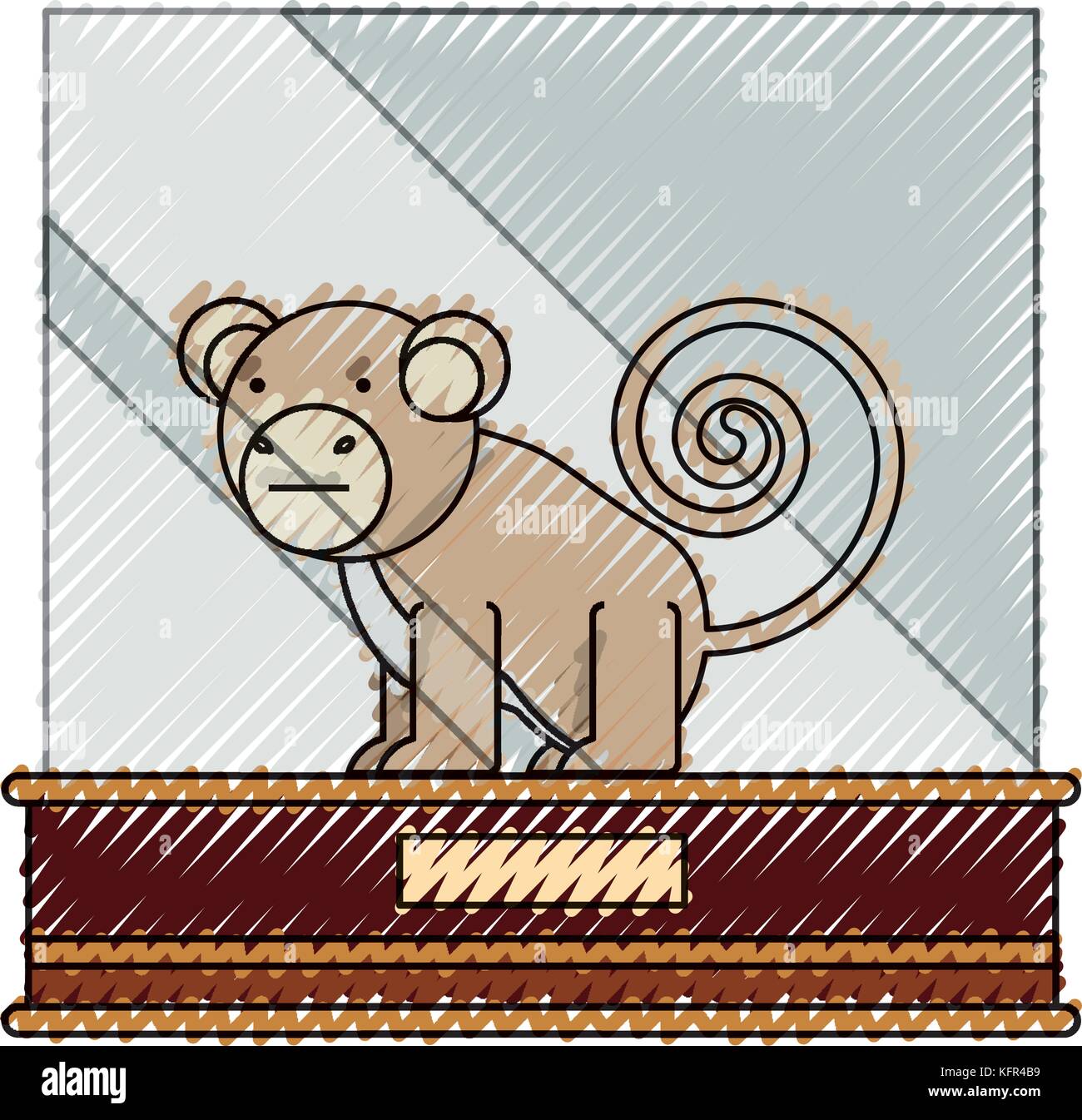 monkey vector illustration Stock Vector Image & Art - Alamy