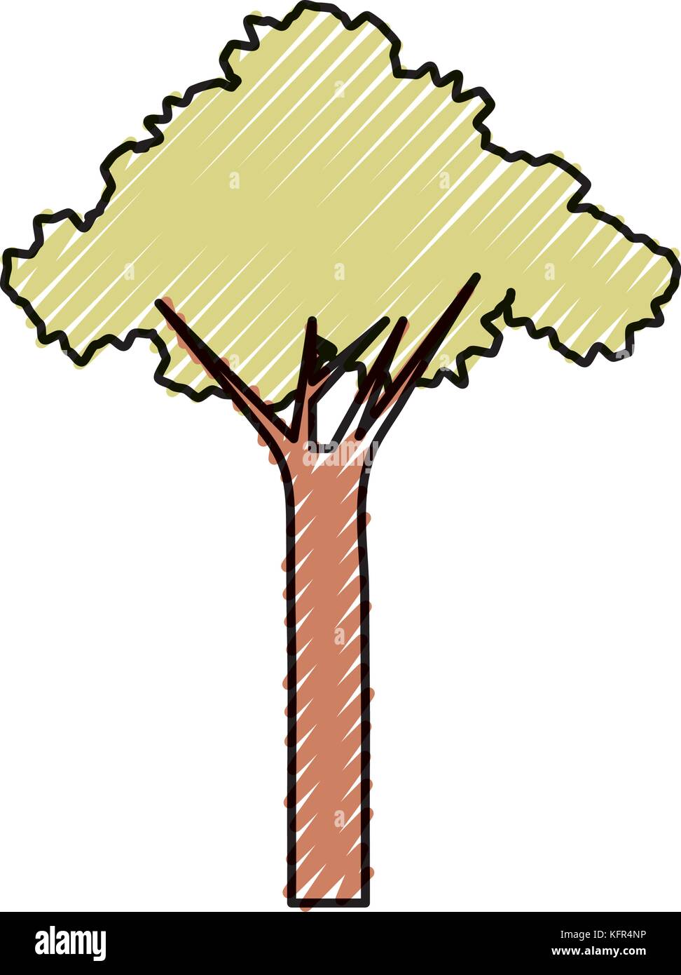 tree vector illustration Stock Vector Image & Art - Alamy