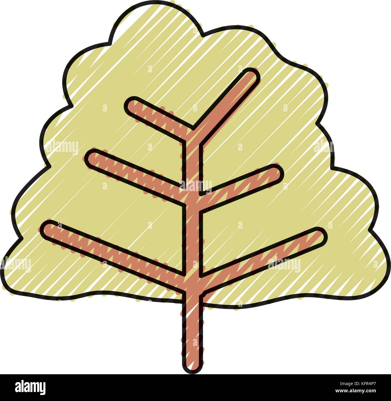 tree vector illustration Stock Vector Image & Art - Alamy