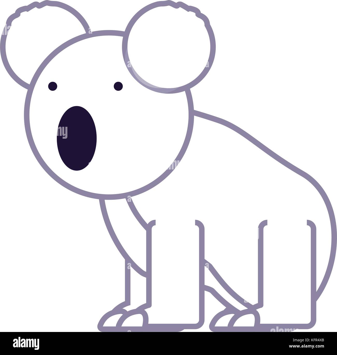 koala bear vector illustration Stock Vector Image & Art - Alamy