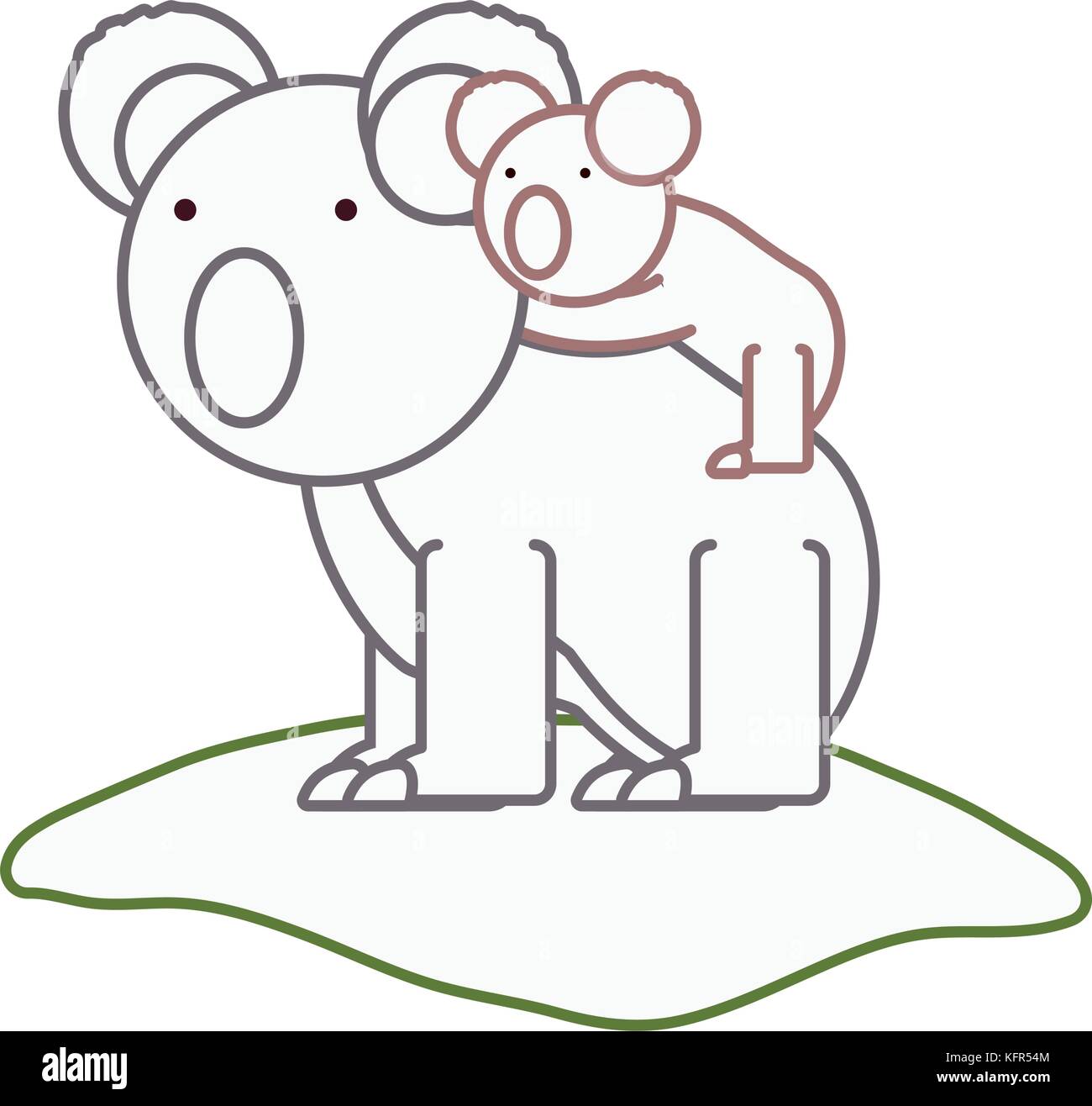 koala bear vector illustration Stock Vector Image & Art - Alamy