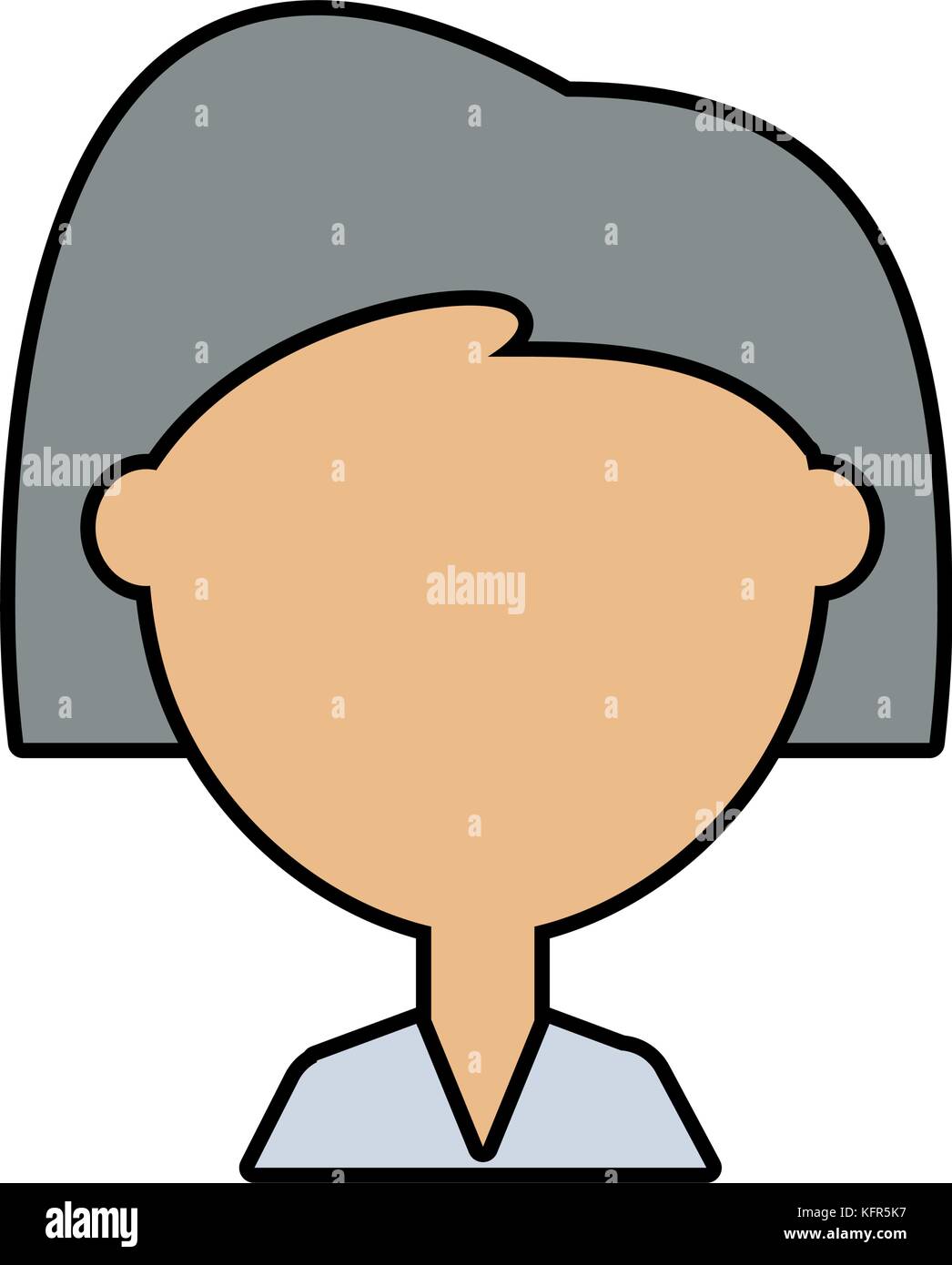 cartoon woman icon Stock Vector Image & Art - Alamy