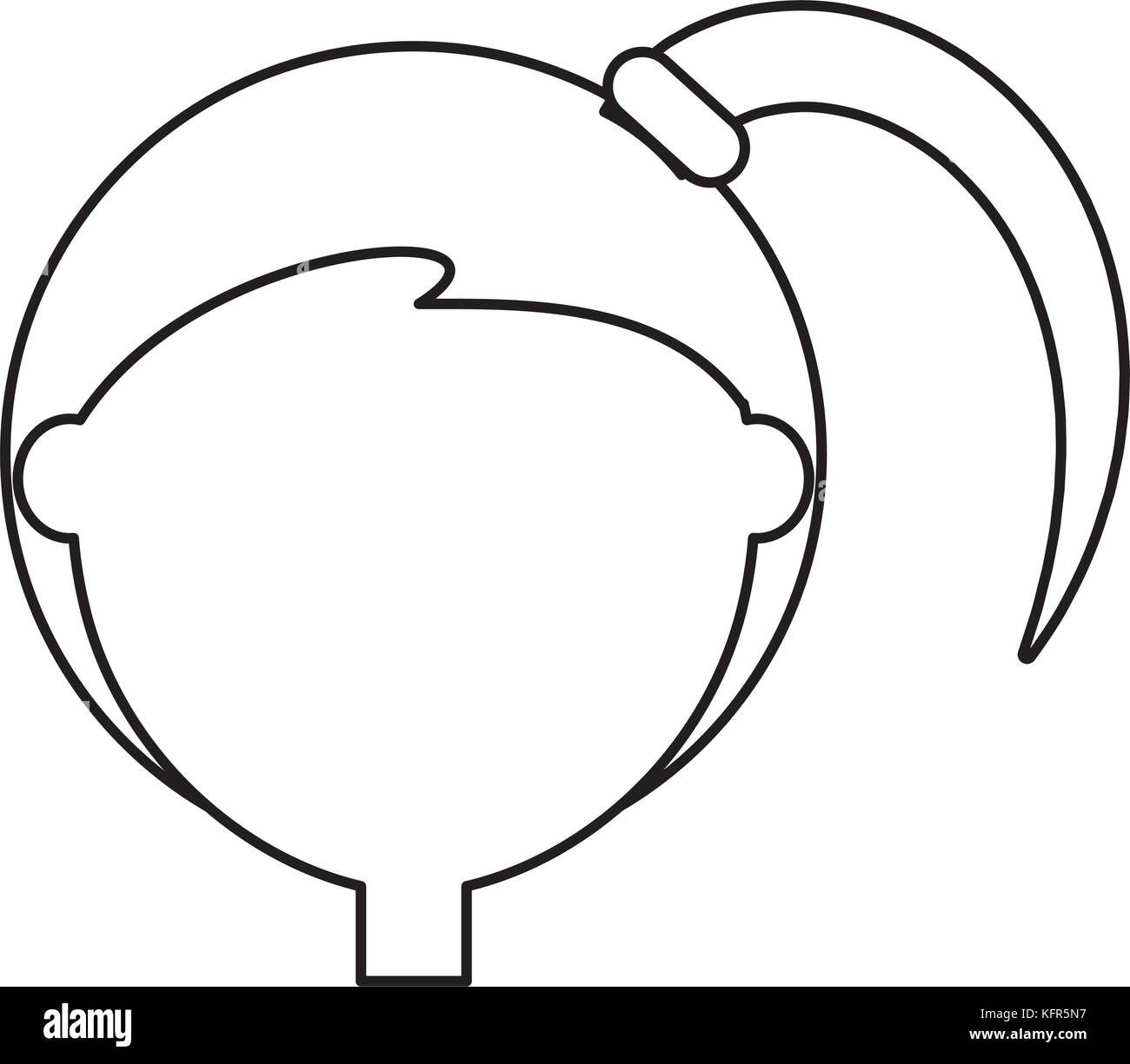 cartoon woman icon Stock Vector Image & Art - Alamy