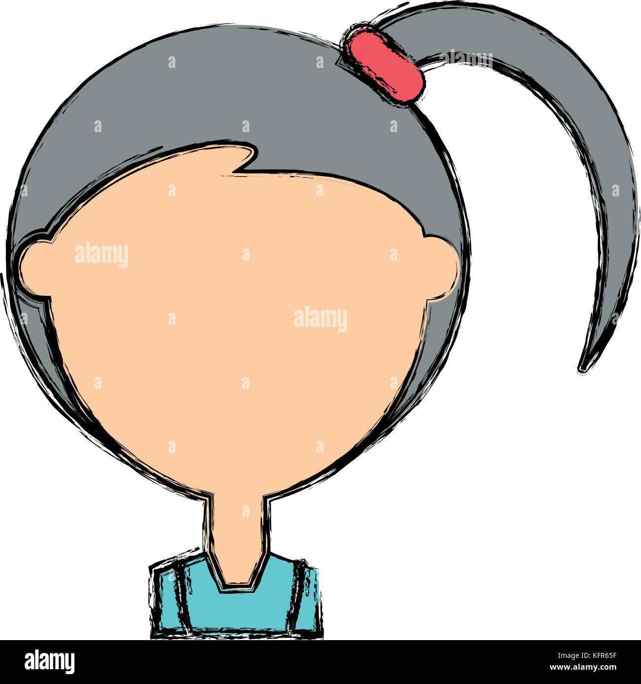 cartoon woman icon Stock Vector Image & Art - Alamy