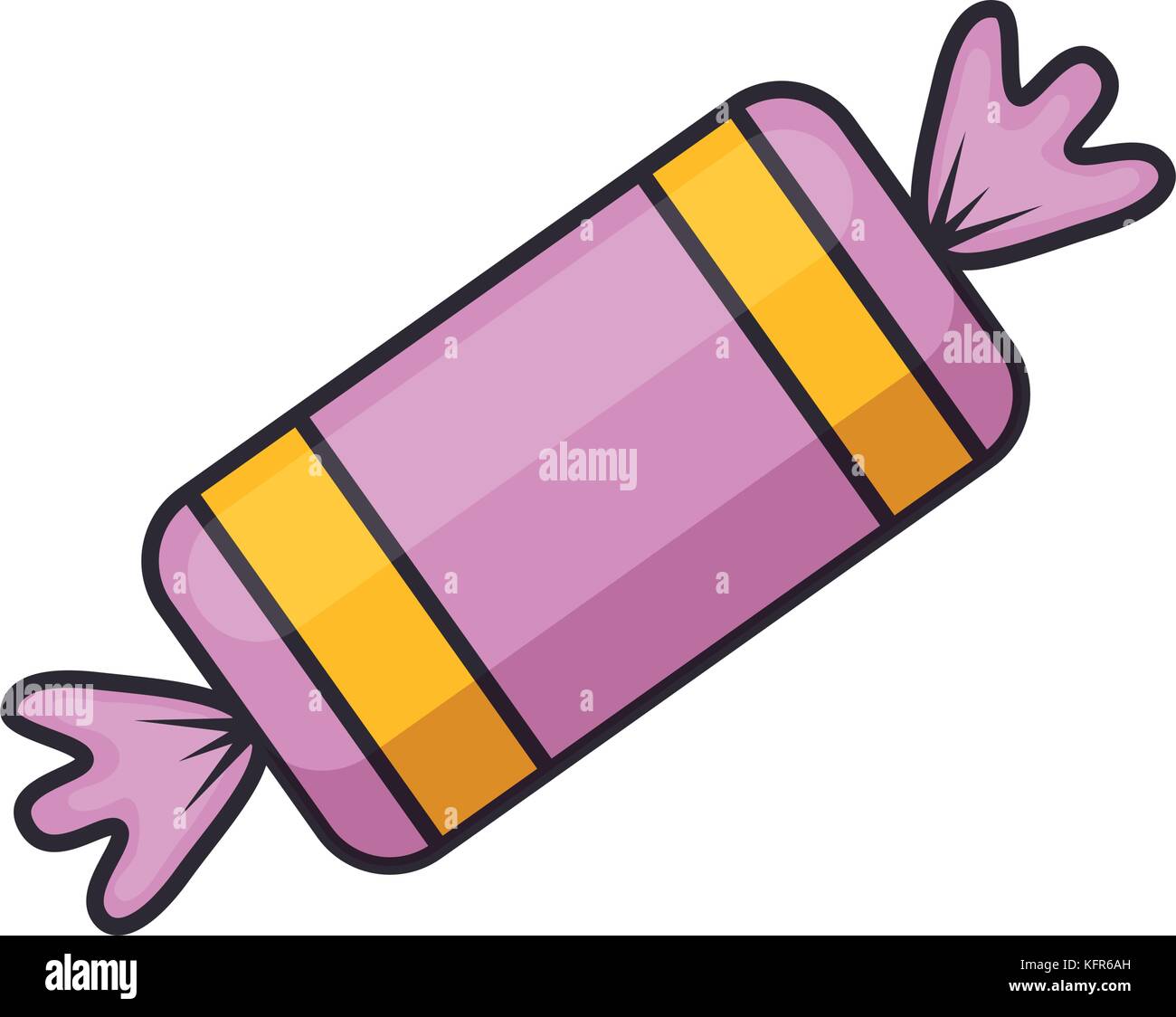 sweet candy isolated icon vector illustration design Stock Vector Image ...