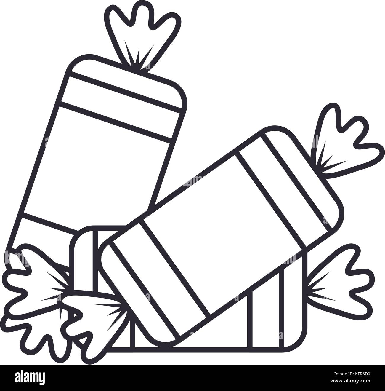 sweet candies isolated icon vector illustration design Stock Vector ...
