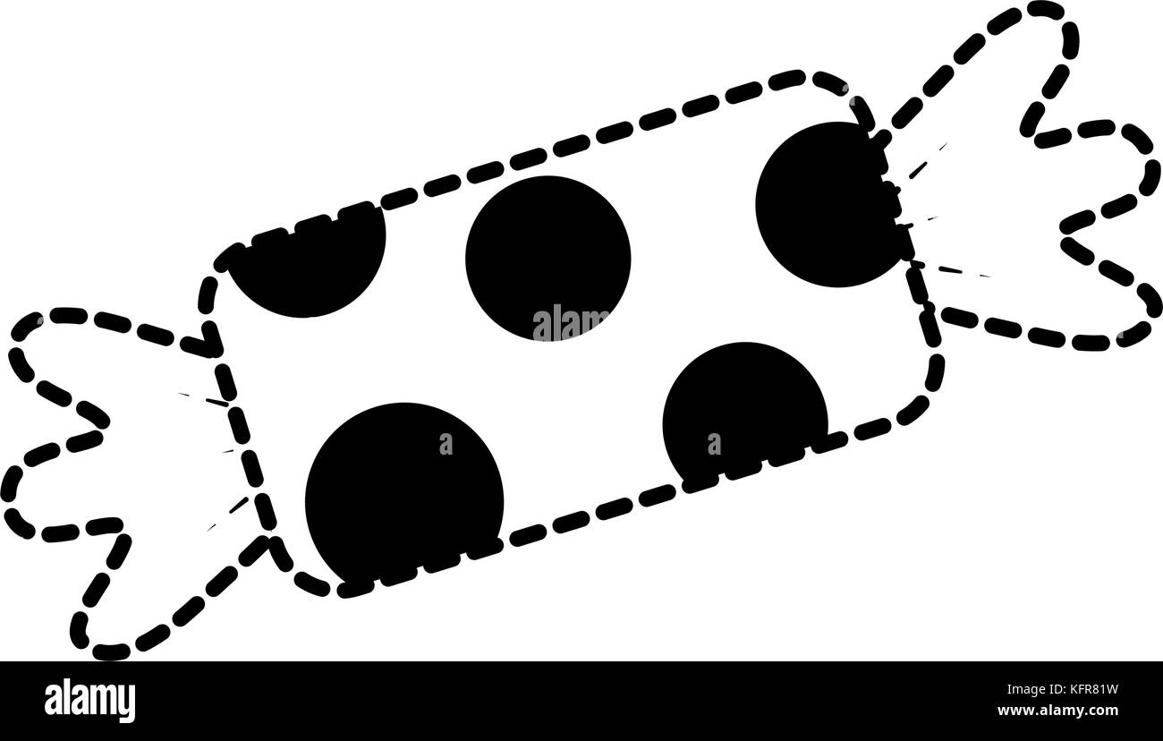 sweet candy isolated icon vector illustration design Stock Vector Image ...