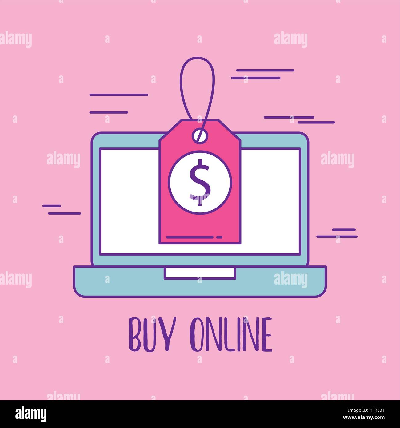 buy online laptop price tag discount offer Stock Vector Image & Art Alamy
