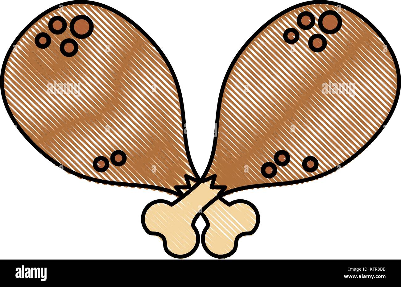 Fattening of poultry Stock Vector Images Alamy