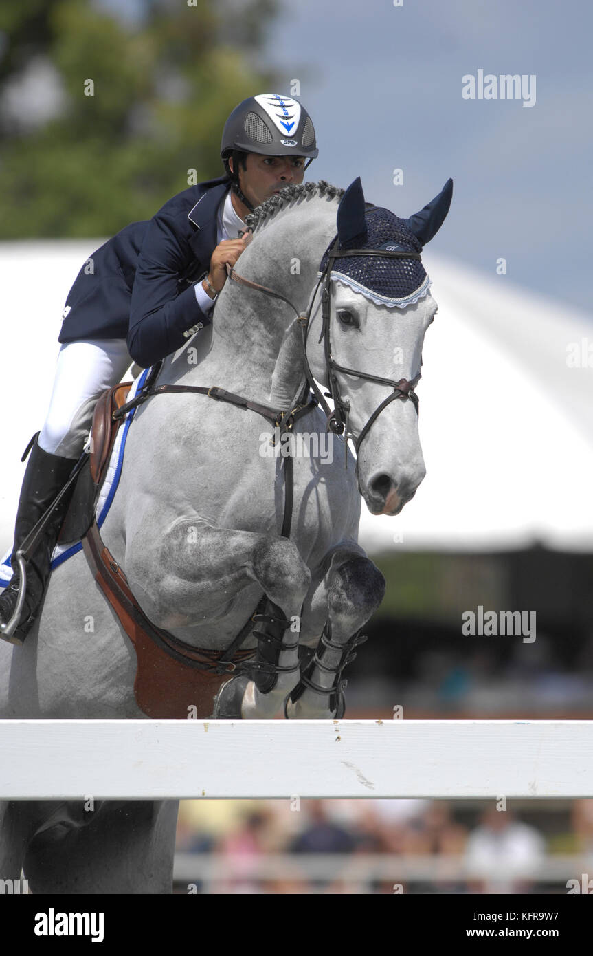 Pessoa Ridden Rodrigo Pessoa (BRA) riding Coeur, Winter Equestrian Festival ...